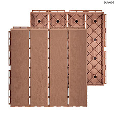 Плочки за декинг на тераса, двор и градина – модулен под в кафяво – DUa650 - Sellzone.bg Плочки за декинг на тераса, двор и градина – модулен под в кафяво – DUa650